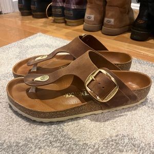 Birkenstock big buckle sandals/ size 39